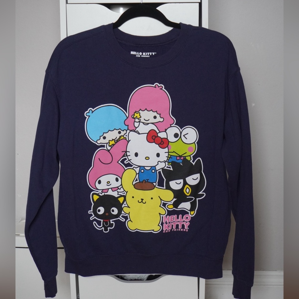 Sanrio Navy Sweatshirt